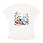 Calm Capable Creating More T‑Shirt — Positive Inspirational Graphic Tee