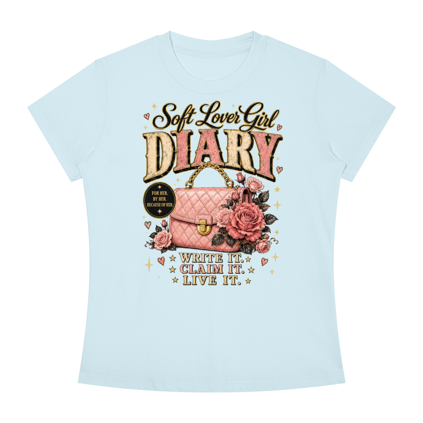 Women's Slim Fit Crewneck T-Shirt
