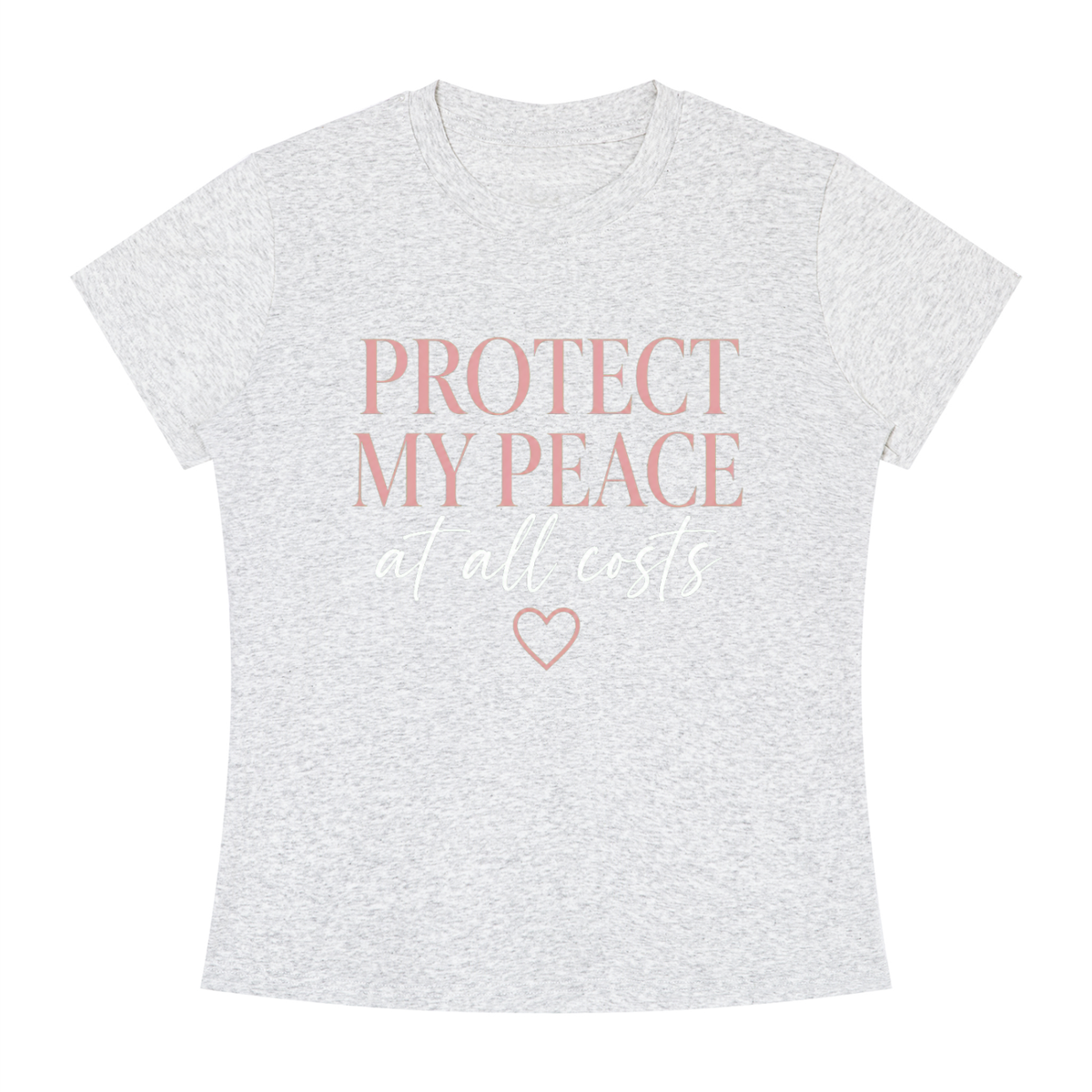 Protect My Peace Tee — "Protect My Peace at All Costs" Graphic T-Shirt