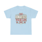 Romanticize Your Life T-Shirt | Pink Bows Vintage Typography