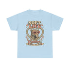 Soft Life Loading Leopard Heart Graphic Tee