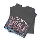 Grace & Discipline Graphic Tee — "Built With Grace, Guided By Discipline"