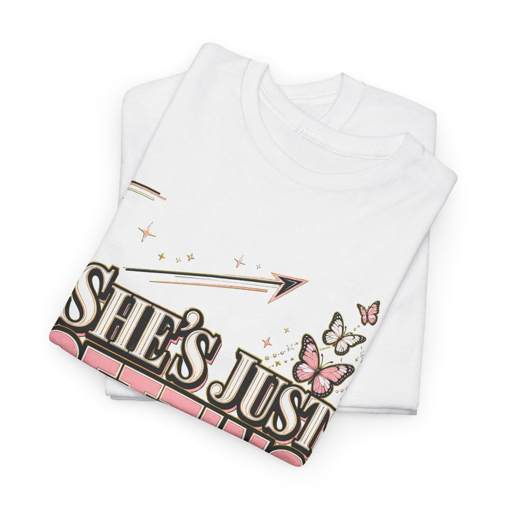 She’s Just Getting Started Graphic Tee — Inspirational Women’s Motivational T-Shirt