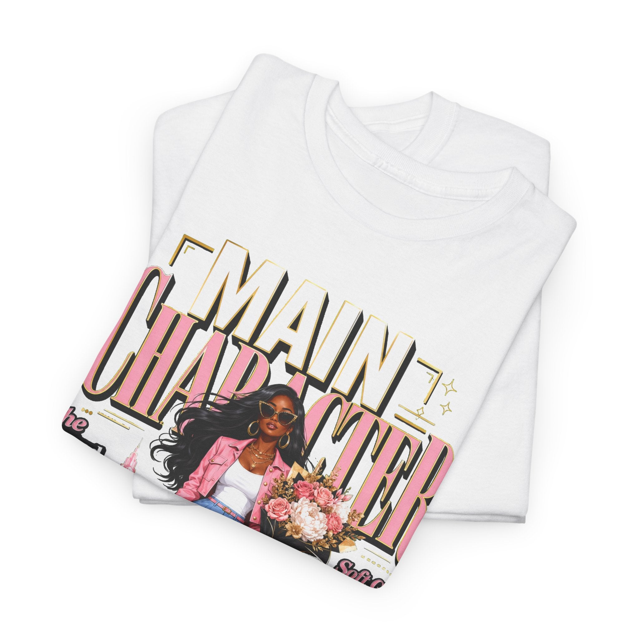 Main Character Graphic Tee — Empowered Fashion Shirt
