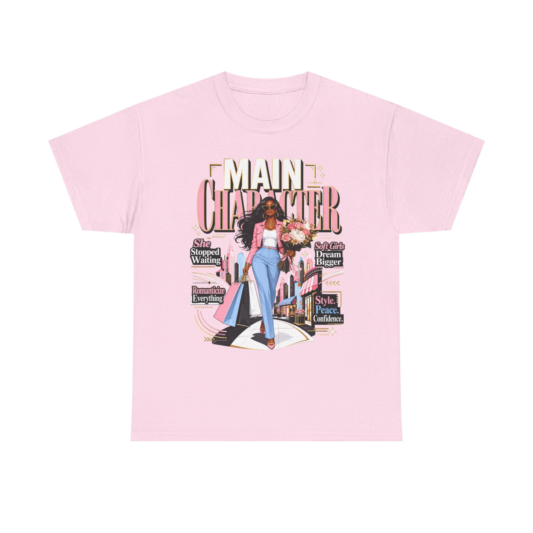 Main Character Graphic Tee — Empowered Fashion Shirt