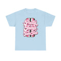 Pretty Things Take Time T-Shirt — Inspirational Pink Script Graphic Tee