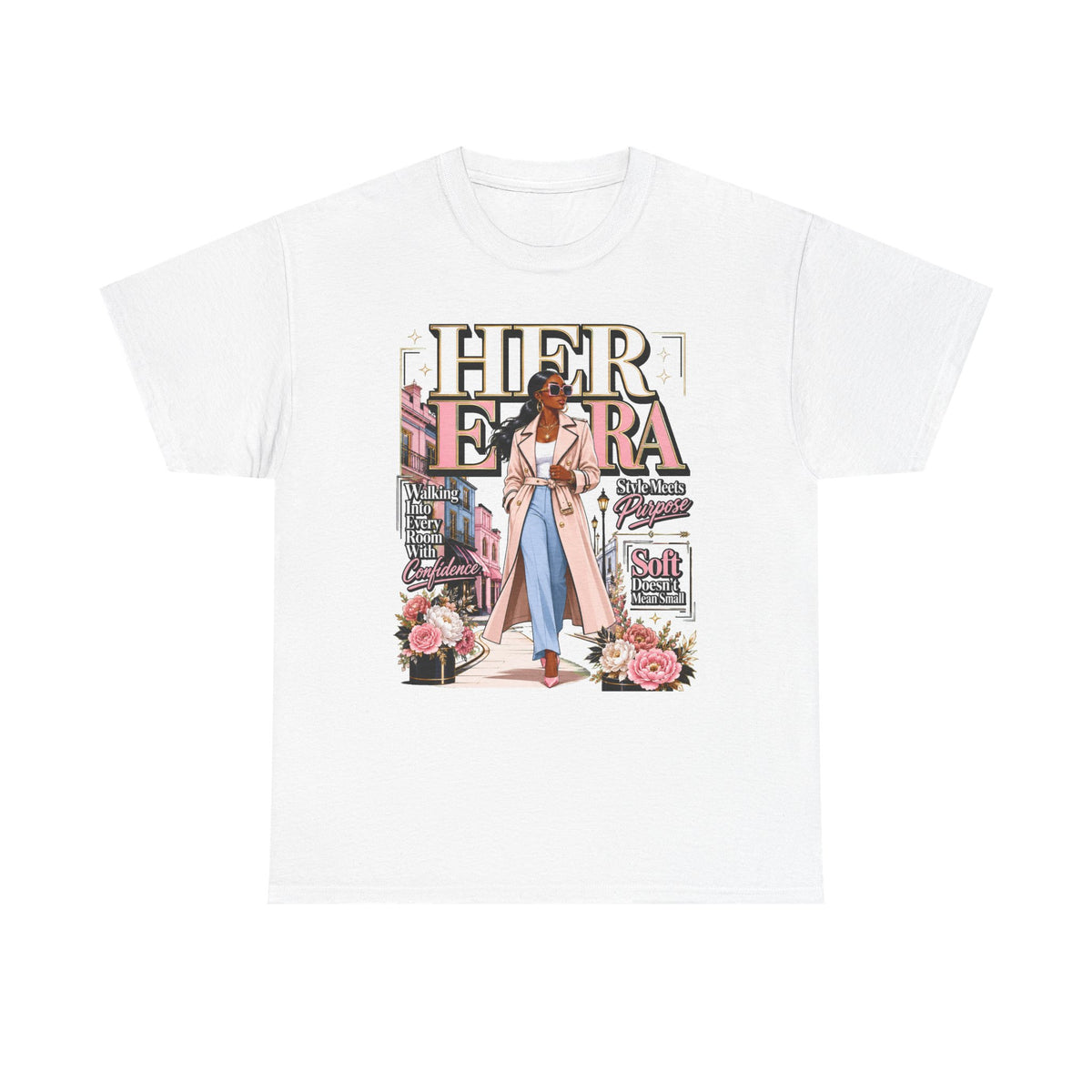 Her Era Graphic Tee — Empowering Black Woman Fashion Shirt