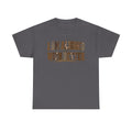 I Am Align With Better Tee — Leopard Text Graphic T-Shirt