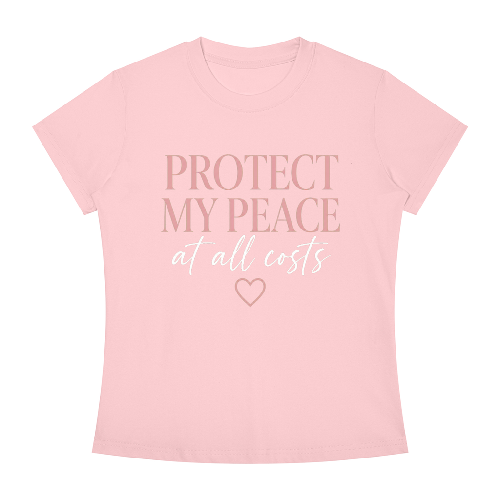 Protect My Peace Tee — "Protect My Peace at All Costs" Graphic T-Shirt