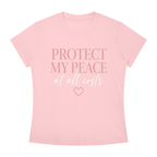 Protect My Peace Tee — "Protect My Peace at All Costs" Graphic T-Shirt