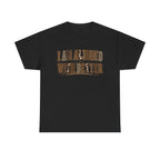 I Am Align With Better Tee — Leopard Text Graphic T-Shirt