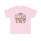 Romanticize Your Life T-Shirt | Pink Bows Vintage Typography