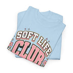 Soft Life Club T-Shirt – Retro Pastel Graphic Tee (Soft Life Every Day)