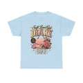 Soft Lover Girl Diary T‑Shirt — Vintage Pink Floral Journal Graphic Tee