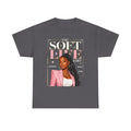The Soft Life Tee — Glam Portrait Graphic T-Shirt