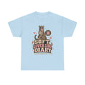Soft Lover Girl Diary Tee — Retro Leopard Graphic T-Shirt
