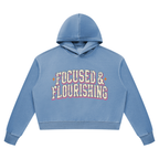 Focused & Flourishing Vintage Wash Heavyweight Hoodie