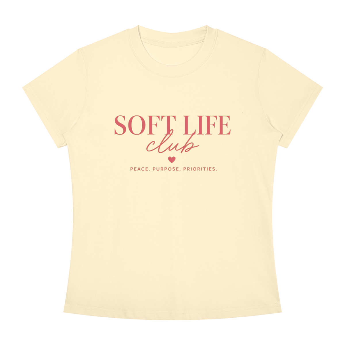 Women's Slim Fit Crewneck T-Shirt