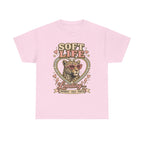 Soft Life Loading Leopard Heart Graphic Tee