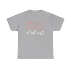 Protect My Peace Tee — "Protect My Peace at All Costs" Graphic T-Shirt