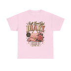 Soft Lover Girl Diary T‑Shirt — Vintage Pink Floral Journal Graphic Tee