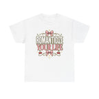 Romanticize Your Life T-Shirt | Pink Bows Vintage Typography