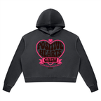 Positive Hearts Crew Vintage Wash Heavyweight Hoodie