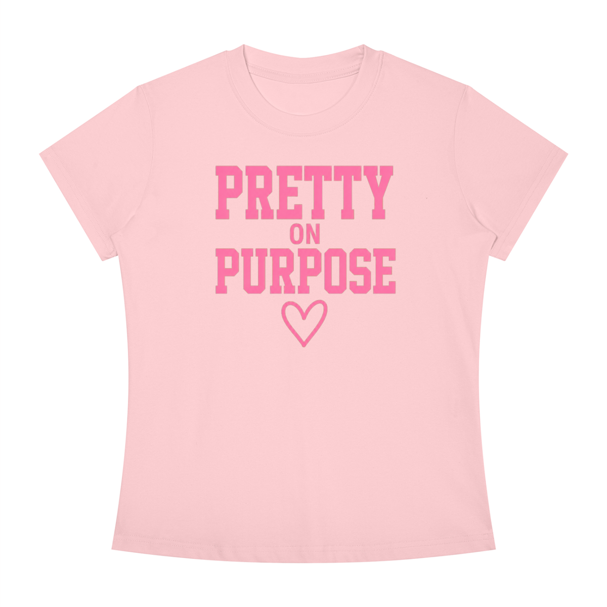 Women's Slim Fit Crewneck T-Shirt
