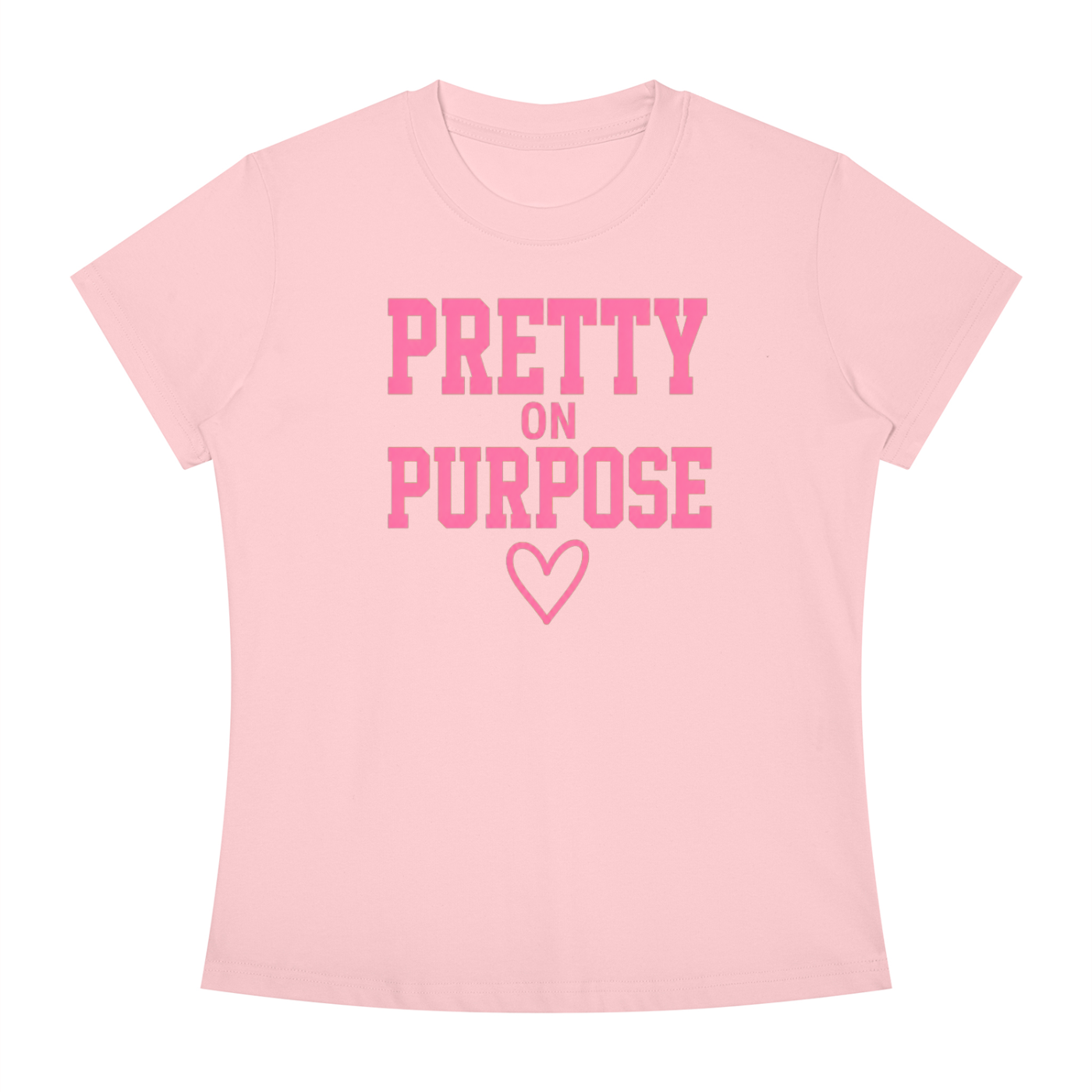 Women's Slim Fit Crewneck T-Shirt