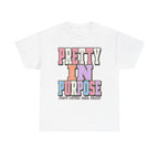 Pretty in Purpose T-Shirt — Inspirational Pastel Graphic Tee ("Pretty in Purpose")