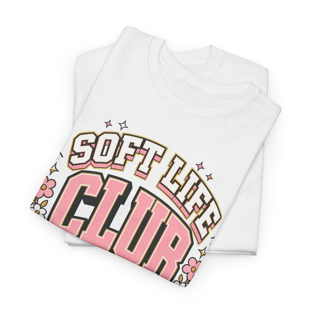Soft Life Club T-Shirt – Retro Pastel Graphic Tee (Soft Life Every Day)