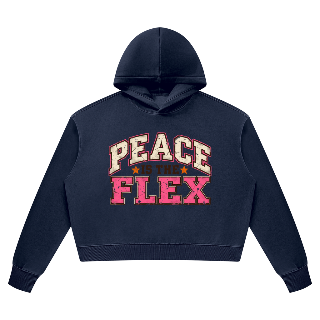 Peace Is The Flex Vintage Wash Heavyweight Hoodie