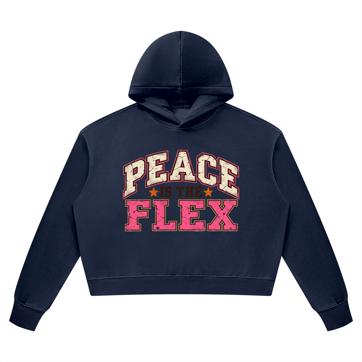 Peace Is The Flex Vintage Wash Heavyweight Hoodie