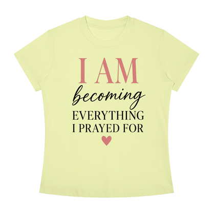 Women's Slim Fit Crewneck T-Shirt