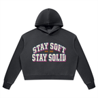 Stay Soft Stay Solid Vintage Wash Heavyweight Hoodie