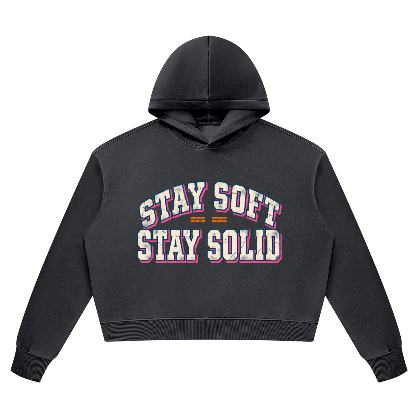 Stay Soft Stay Solid Vintage Wash Heavyweight Hoodie