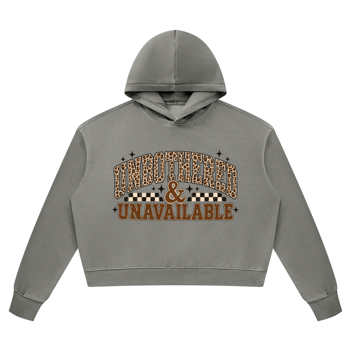 Unbothered & Unavailable Vintage Wash Heavyweight Hoodie