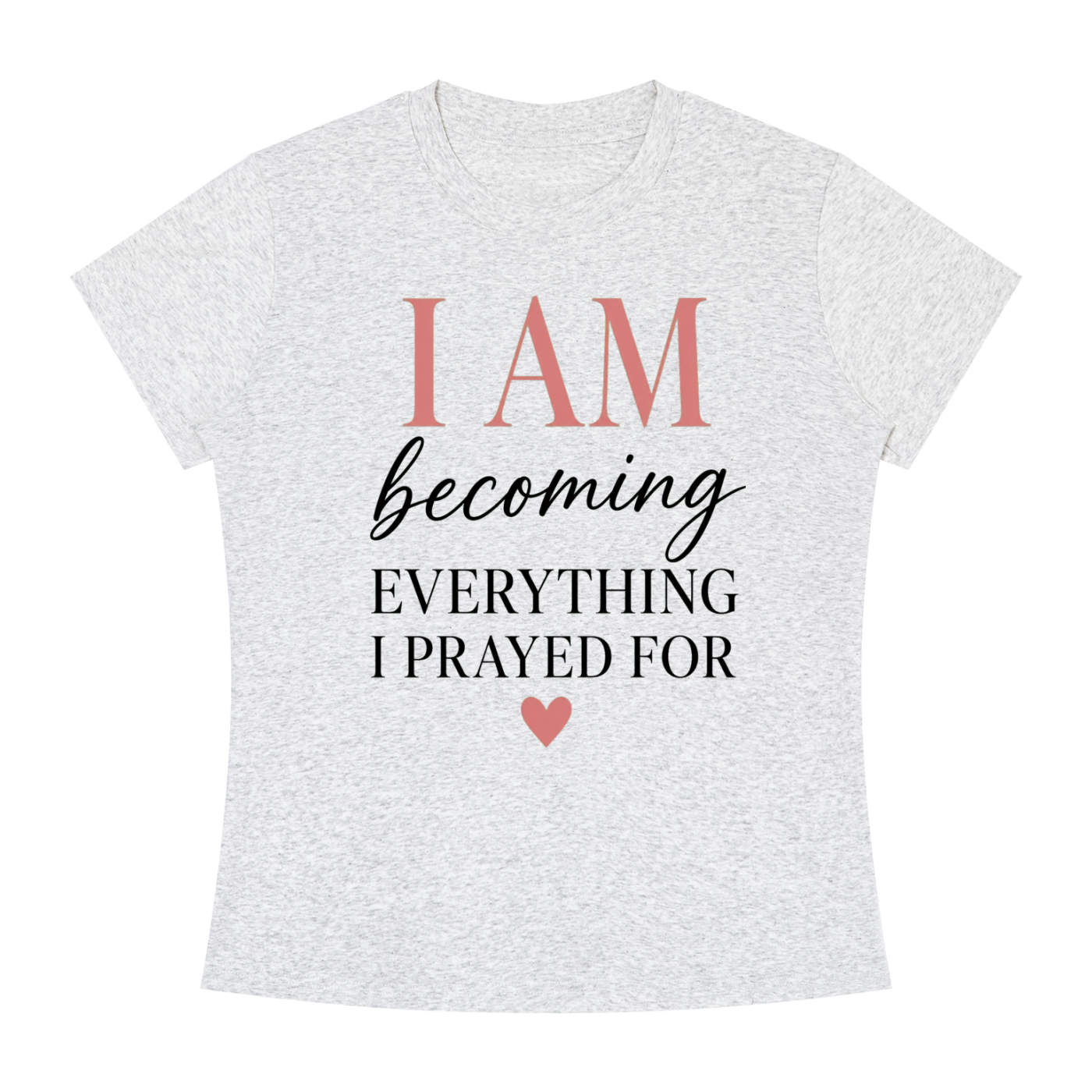 Women's Slim Fit Crewneck T-Shirt
