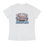 Grace & Discipline Graphic Tee — "Built With Grace, Guided By Discipline"