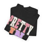Pretty in Purpose T-Shirt — Inspirational Pastel Graphic Tee ("Pretty in Purpose")