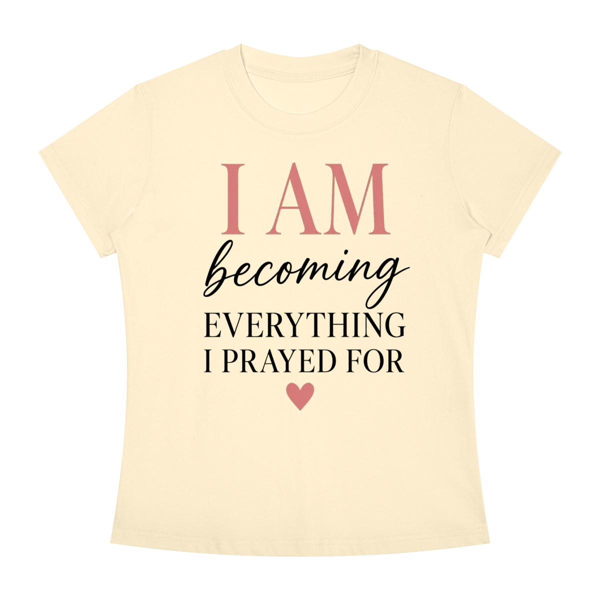 Women's Slim Fit Crewneck T-Shirt