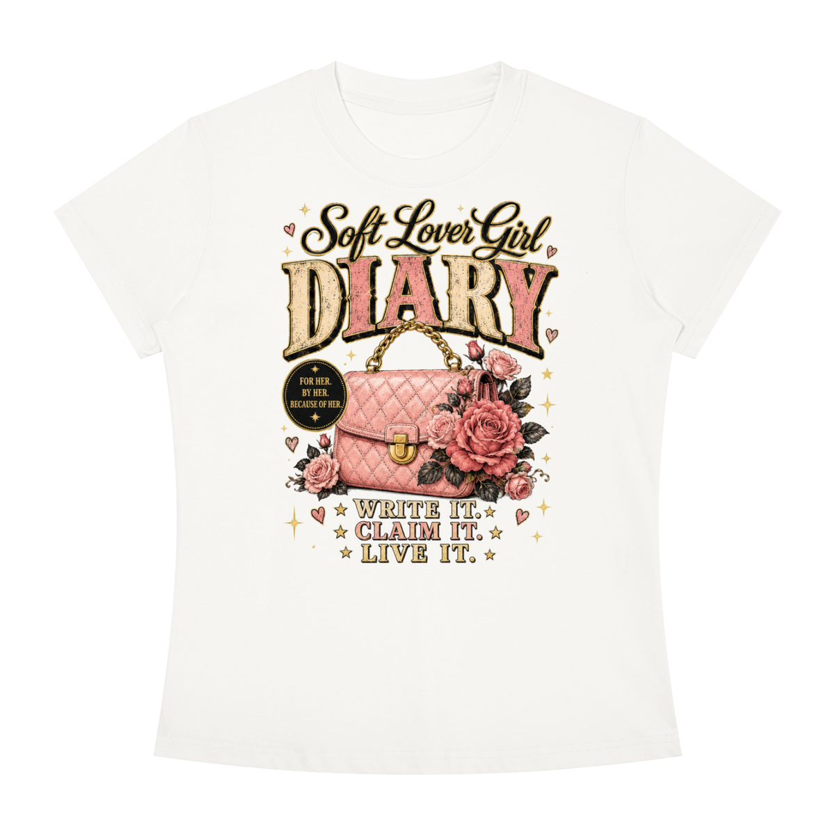 Women's Slim Fit Crewneck T-Shirt