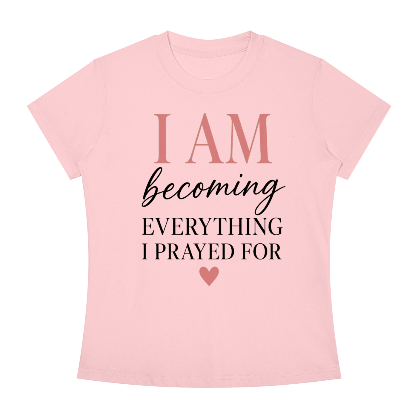 Women's Slim Fit Crewneck T-Shirt