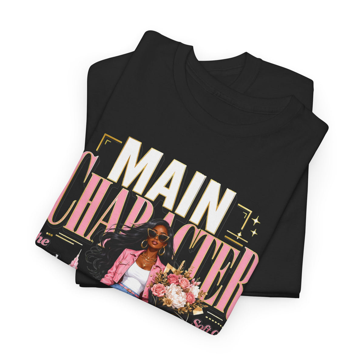 Main Character Graphic Tee — Empowered Fashion Shirt