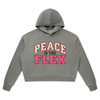 Peace Is The Flex Vintage Wash Heavyweight Hoodie