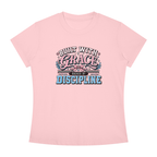 Grace & Discipline Graphic Tee — "Built With Grace, Guided By Discipline"