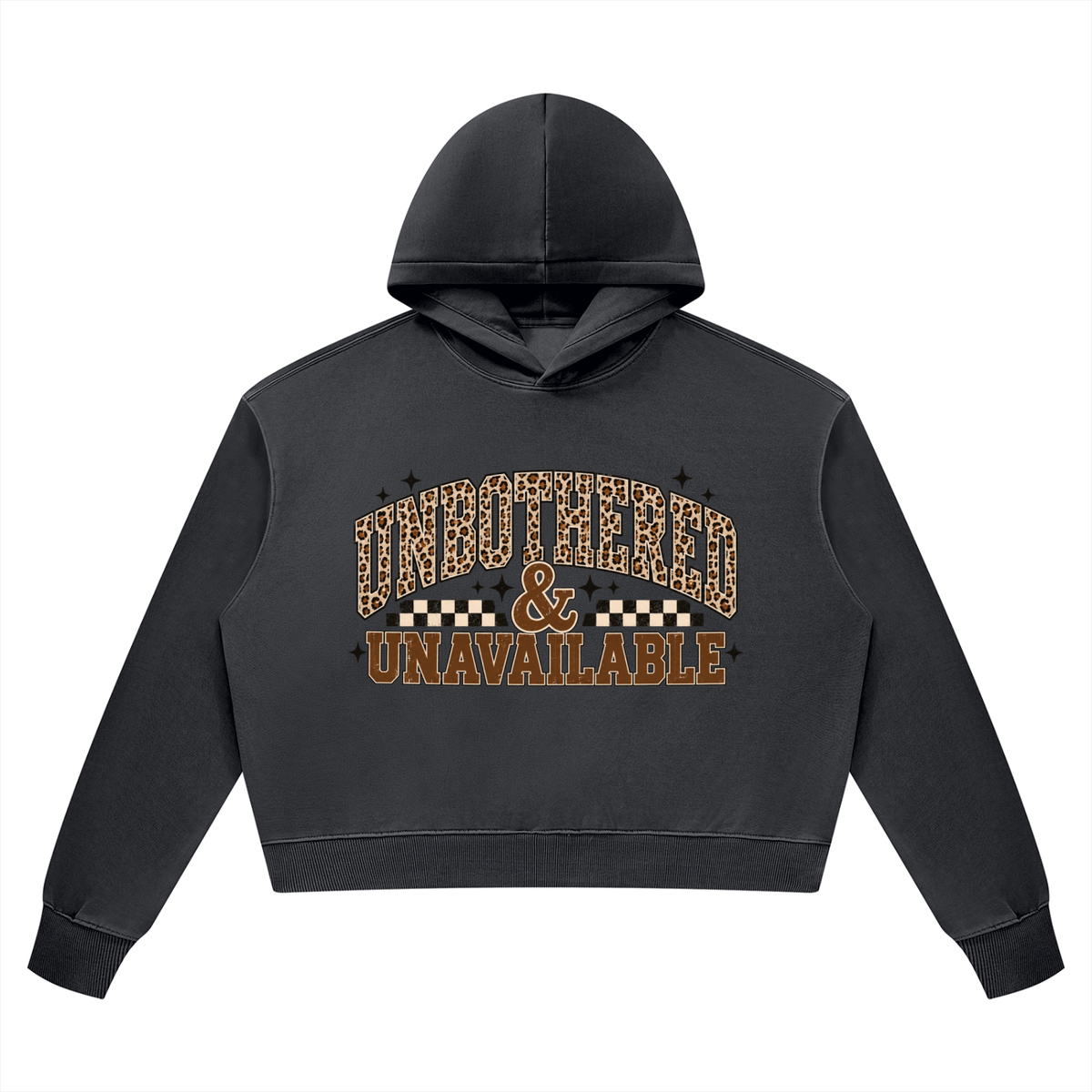 Unbothered & Unavailable Vintage Wash Heavyweight Hoodie