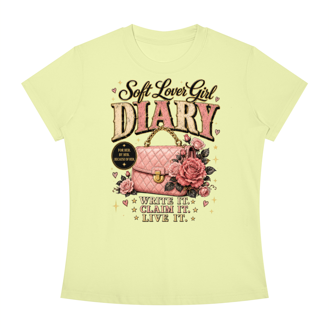 Women's Slim Fit Crewneck T-Shirt