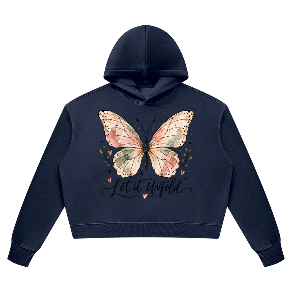 Let It Unfold Vintage Wash Heavyweight Hoodie
