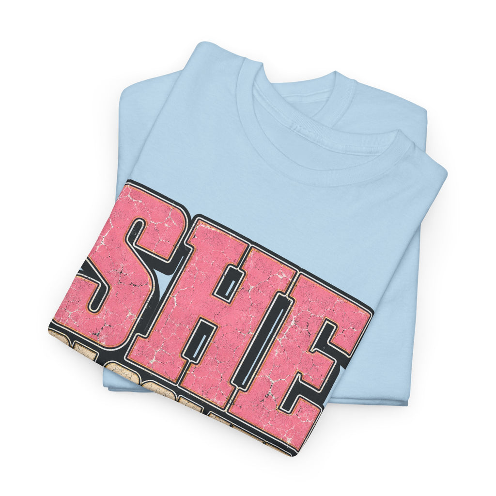 She Bloomed Anyway T-Shirt — Inspirational Feminist Floral Graphic Tee